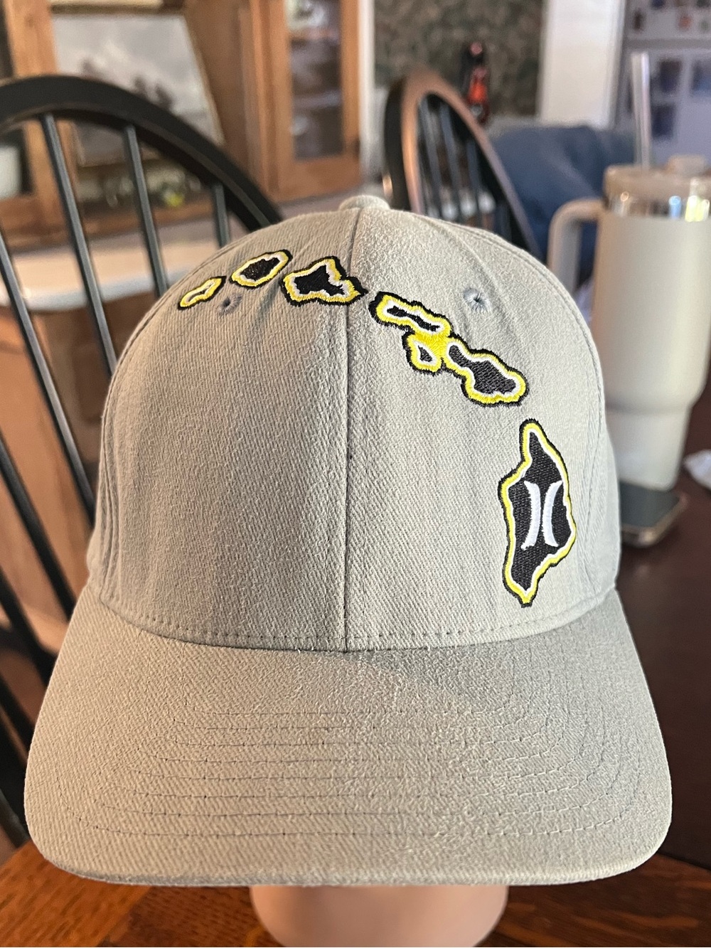 Rare Hurley Hawaii islands Cap six L/XL